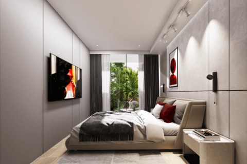 1-комнатная квартира в Sirius Condominium, Пхукет, Таиланд, 54 м2
