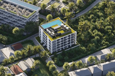 1-комнатная квартира в Dominion Rawai, Пхукет, Таиланд, 43 м2