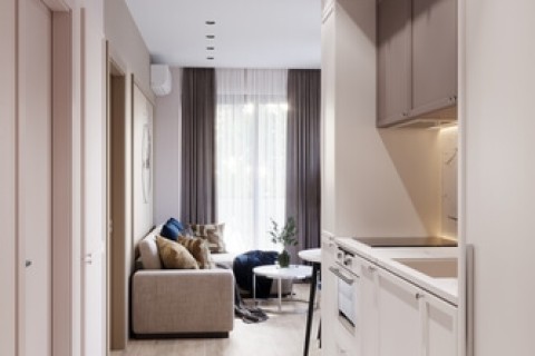 1-комнатная квартира в Dominion Rawai, Пхукет, Таиланд, 49 м2