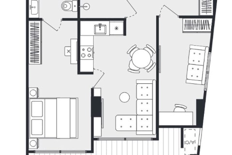2-комнатная квартира в Dominion Rawai, Пхукет, Таиланд, 56 м2