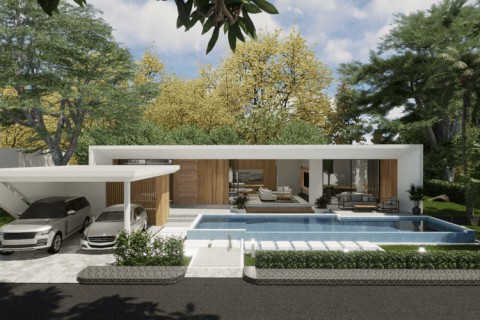 Вилла с бассейном в Clover Residence, Пхукет, Таиланд, 352 м2