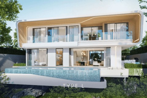 Вилла с бассейном в Clover Residence, Пхукет, Таиланд, 403 м2
