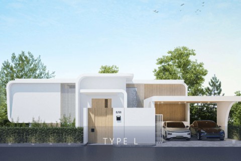 Вилла с бассейном в Clover Residence, Пхукет, Таиланд, 658 м2