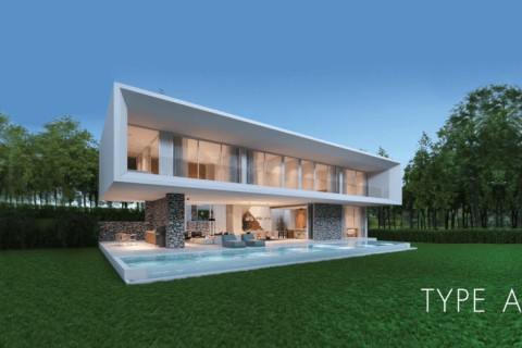 Вилла с бассейном в Clover Residence, Пхукет, Таиланд, 658 м2