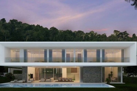 Вилла с бассейном в Clover Residence, Пхукет, Таиланд, 658 м2