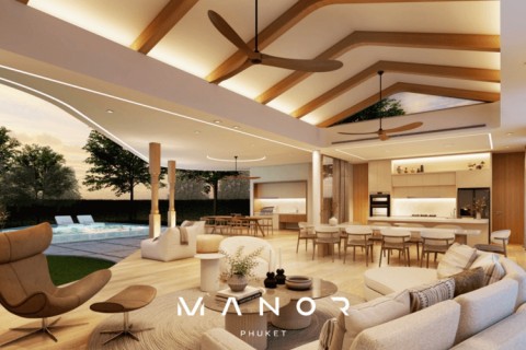 Вилла с бассейном в Manor, Пхукет, Таиланд, 520 м2