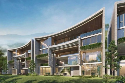 Вилла с бассейном в Prime Pano, Пхукет, Таиланд, 493 м2