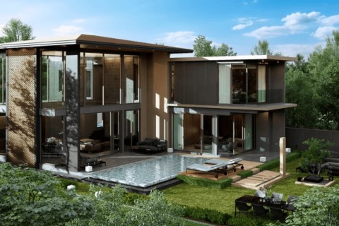 Вилла с бассейном в Grand View Residences Lagoon, Пхукет, Таиланд, 420 м2