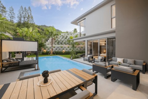 Вилла с бассейном в Grand View Residences Lagoon, Пхукет, Таиланд, 420 м2