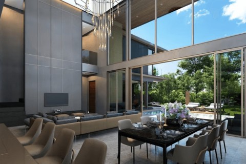 Вилла с бассейном в Grand View Residences Lagoon, Пхукет, Таиланд, 426 м2