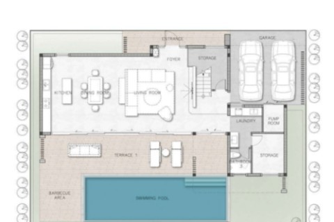 Вилла с бассейном в Ayana Luxury Villas, Пхукет, Таиланд, 221 м2