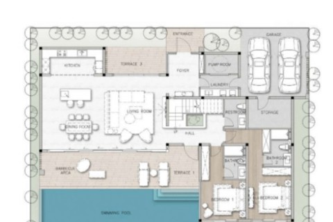 Вилла с бассейном в Ayana Luxury Villas, Пхукет, Таиланд, 262 м2