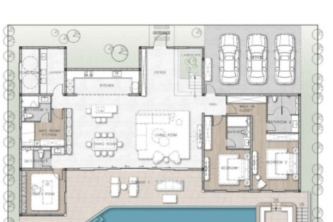 Вилла с бассейном в Ayana Luxury Villas, Пхукет, Таиланд, 469 м2