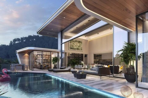 Вилла с бассейном в Ayana Luxury Villas, Пхукет, Таиланд, 584 м2
