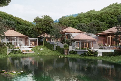 Вилла с бассейном в Botanica Lakeside, Пхукет, Таиланд, 422 м2