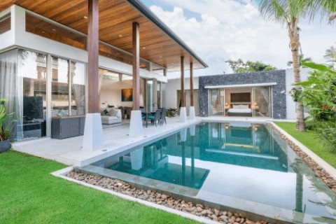 Вилла с бассейном в Botanica Lakeside, Пхукет, Таиланд, 300 м2