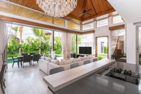 Вилла с бассейном в Botanica Lakeside, Пхукет, Таиланд, 300 м2