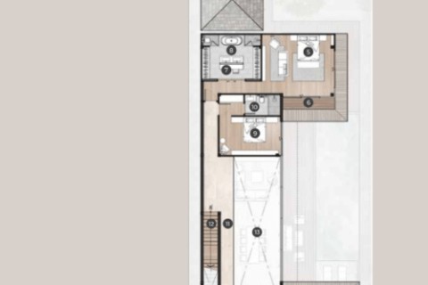 Вилла с бассейном в Highland Park Residences, Пхукет, Таиланд, 604 м2