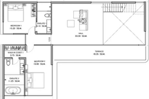 Вилла с бассейном в Aileen Villas Layan, Пхукет, Таиланд, 345 м2