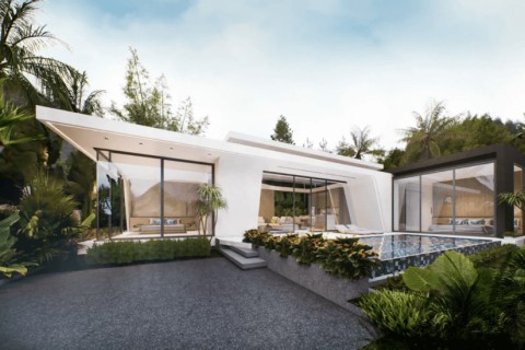 Вилла с бассейном в Aileen Villas Naithon, Пхукет, Таиланд, 180 м2
