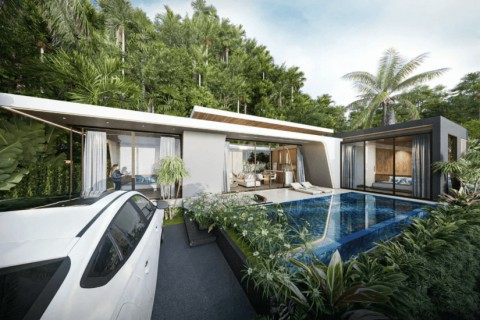 Вилла с бассейном в Aileen Villas Naithon, Пхукет, Таиланд, 180 м2