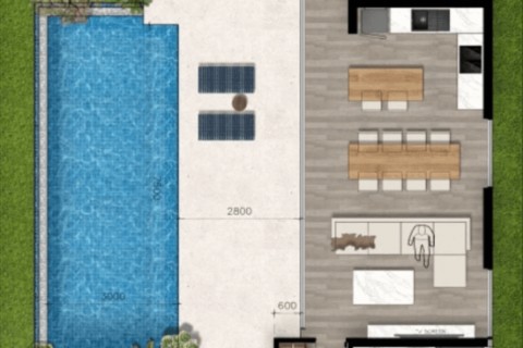 Вилла с бассейном в Aileen Villas Naithon, Пхукет, Таиланд, 180 м2