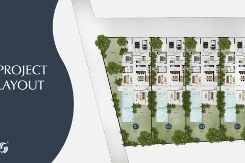 Вилла с бассейном в The Grand Sea Through Villas Rawai, Пхукет, Таиланд, 401 м2