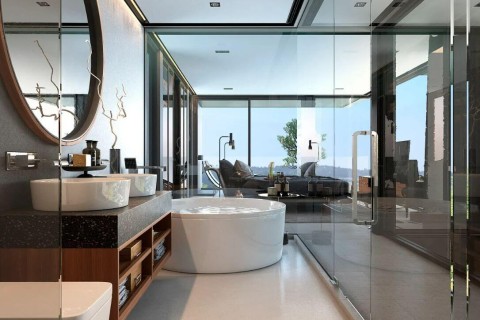 Вилла с бассейном в The Grand Sea Through Villas Rawai, Пхукет, Таиланд, 401 м2