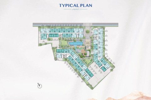 Студия в So Lagoon Cherngtalay, Пхукет, Таиланд, 26 м2