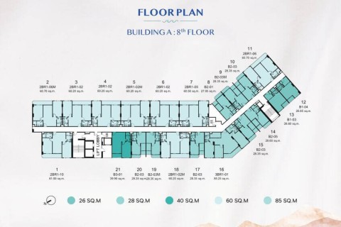 3-комнатная квартира в So Lagoon Cherngtalay, Пхукет, Таиланд, 105 м2
