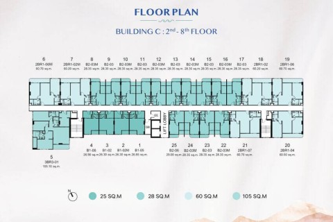 3-комнатная квартира в So Lagoon Cherngtalay, Пхукет, Таиланд, 105 м2