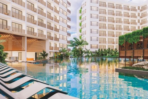 Студия в Fantasea Condo Rawai, Пхукет, Таиланд, 34 м2