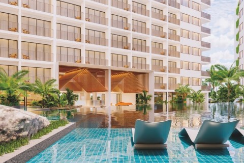 2-комнатная квартира в Fantasea Condo Rawai, Пхукет, Таиланд, 52 м2