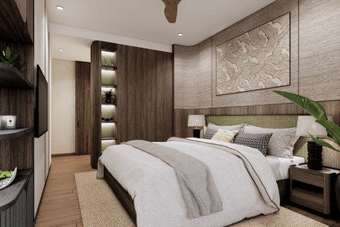 3-комнатный пентхаус с бассейном в Laguna Golf Residences Hibiscus, Пхукет, Таиланд, 229 м2