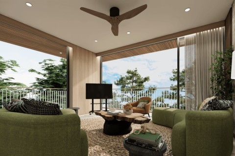 3-комнатный пентхаус с бассейном в Laguna Golf Residences Hibiscus, Пхукет, Таиланд, 229 м2