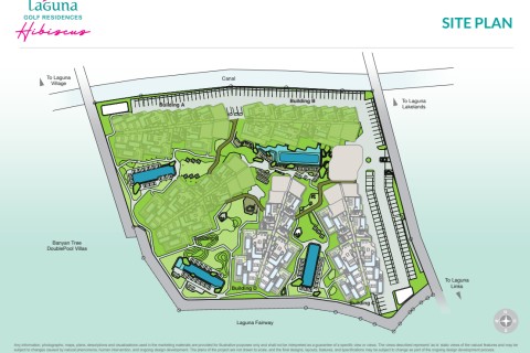 3-комнатный пентхаус с бассейном в Laguna Golf Residences Hibiscus, Пхукет, Таиланд, 229 м2