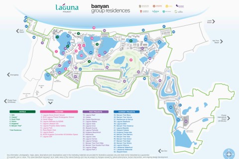 3-комнатный пентхаус с бассейном в Laguna Golf Residences Hibiscus, Пхукет, Таиланд, 229 м2