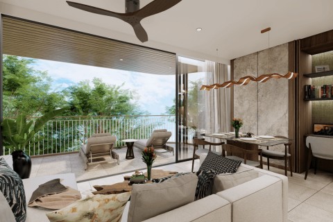 3-комнатный пентхаус с бассейном в Laguna Golf Residences Hibiscus, Пхукет, Таиланд, 229 м2