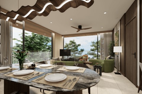 3-комнатный пентхаус с бассейном в Laguna Golf Residences Hibiscus, Пхукет, Таиланд, 229 м2