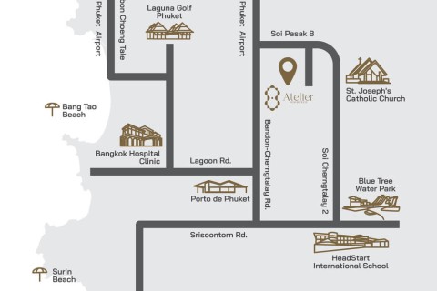 8 Atelier Residence на Пхукете