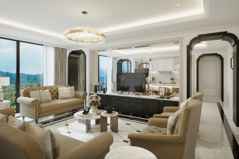 3-комнатный пентхаус с бассейном в 8 Atelier Residence, Пхукет, Таиланд, 276 м2