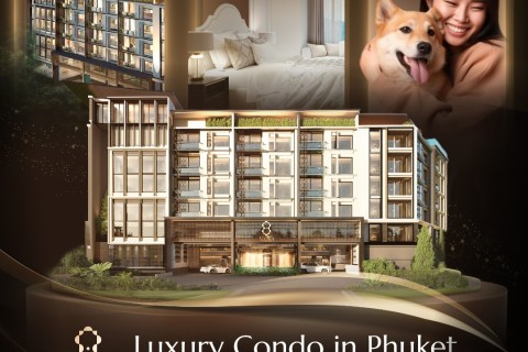3-комнатный пентхаус с бассейном в 8 Atelier Residence, Пхукет, Таиланд, 276 м2