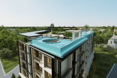 3-комнатный пентхаус с бассейном в 8 Atelier Residence, Пхукет, Таиланд, 276 м2