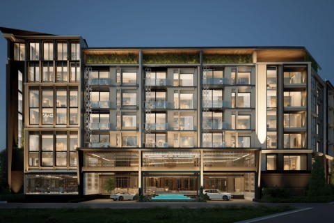 3-комнатный пентхаус с бассейном в 8 Atelier Residence, Пхукет, Таиланд, 276 м2