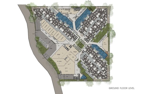 1-комнатная квартира в Next Point Condominium, Пхукет, Таиланд, 50 м2