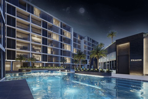 1-комнатная квартира в Next Point Condominium, Пхукет, Таиланд, 50 м2