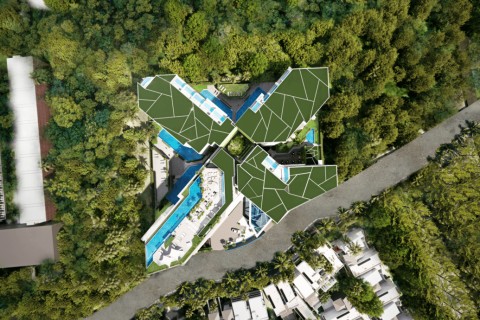 1-комнатный пентхаус в Next Point Condominium, Пхукет, Таиланд, 69 м2