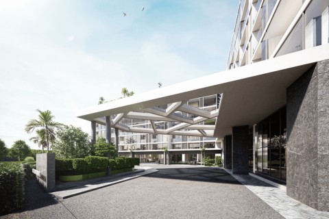 1-комнатный пентхаус в Next Point Condominium, Пхукет, Таиланд, 69 м2