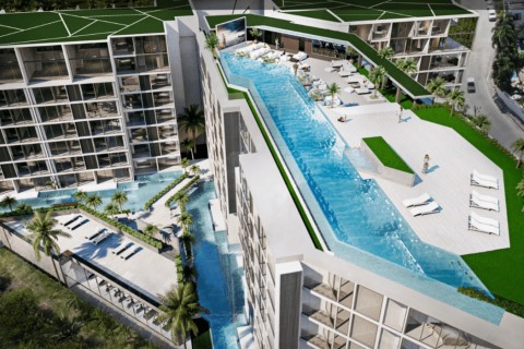 1-комнатный пентхаус в Next Point Condominium, Пхукет, Таиланд, 69 м2