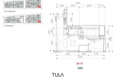2-комнатная квартира в The Zero Naiyang, Пхукет, Таиланд, 54 м2